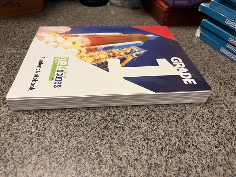Florida STEMscopes Math Grade 1 Student Notebook, New gallery