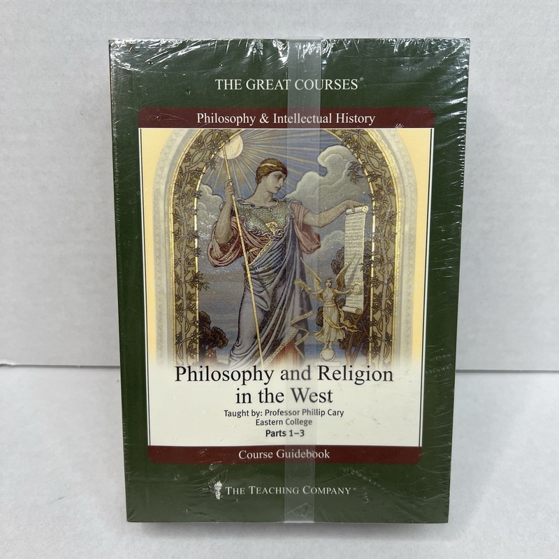 NEW SEALED Philosophy and Religion in the West Parts 1-3 Book and DVD