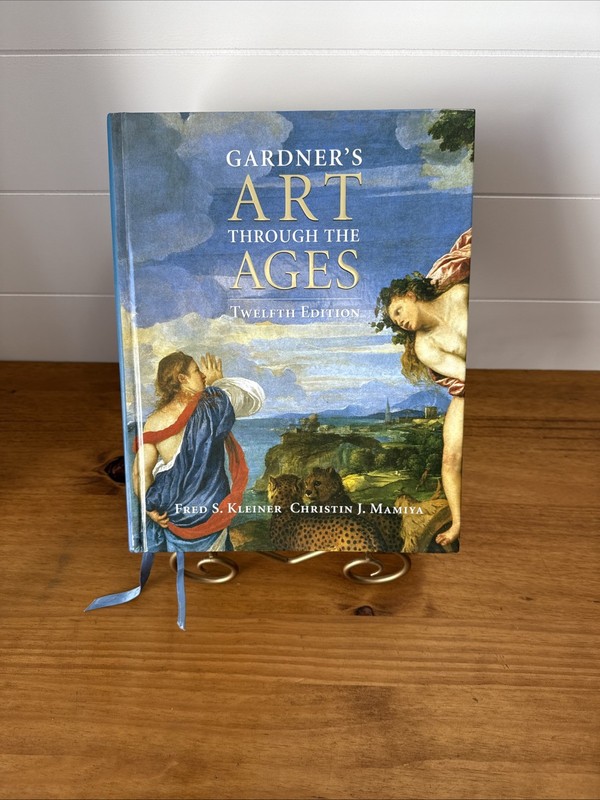 Gardner's Art Through The Ages 12th Edition Hardcover Book by Fred Kleiner w/ DJ gallery