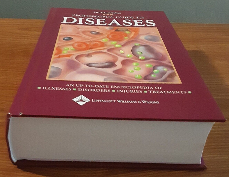 Professional Guide to Diseases HC 2005 Eight Edition LWW medical encyclopedia HB gallery