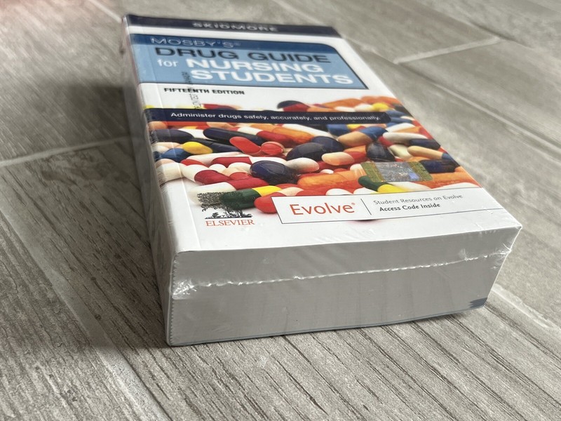 SEALED Mosby's Drug Guide for Nursing Students by Linda Skidmore-Roth 2022 Trade gallery