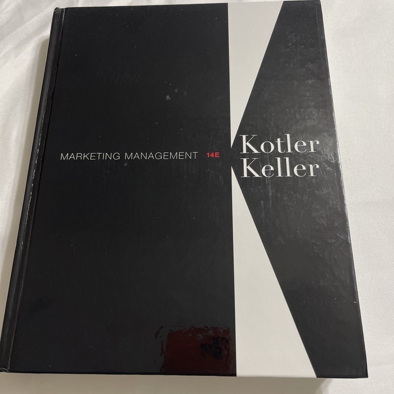 Marketing Management 14th Edition Kotler & Keller Hardcover EUC