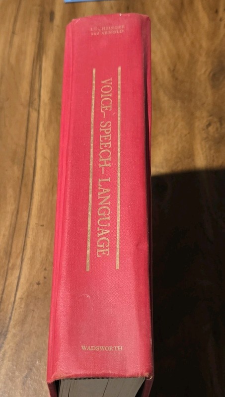 Luchsinger Arnold Voice-Speech-Language Clinical Communicology HC 1965 Trans gallery