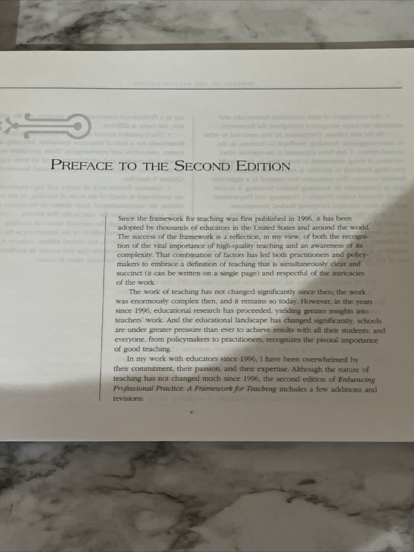 Enhancing Professional Practice, A Framework For Teaching 2nd Ed, Danielson￼ gallery