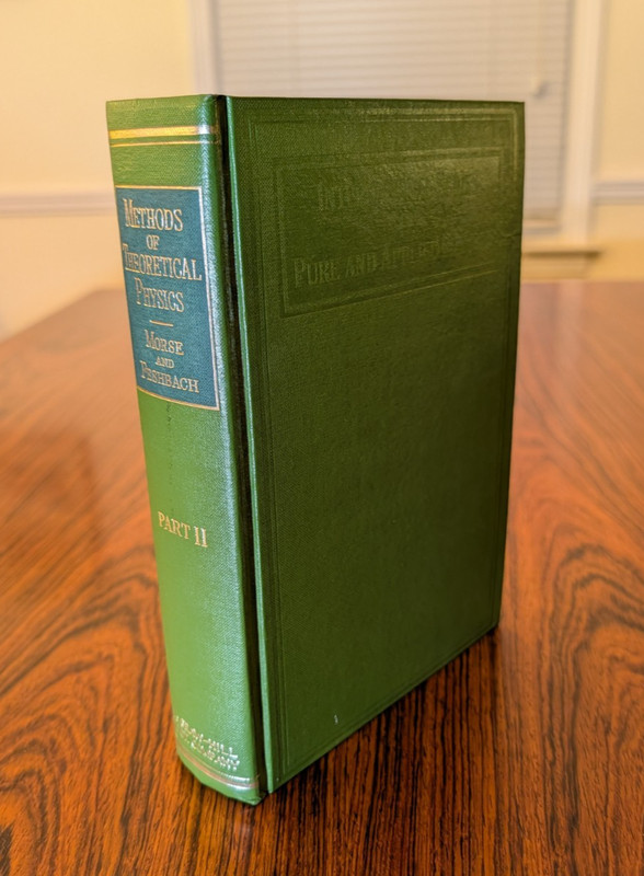 Methods of Theoretical Physics Part II by Morse & Feshbach 1953 HC McGraw-Hill