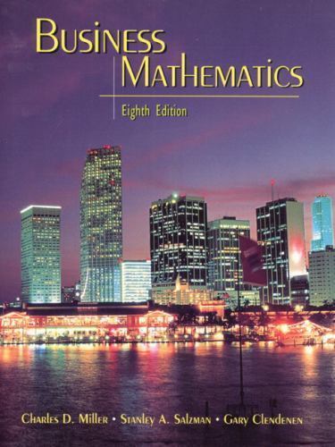 Business Mathematics (8th Edition)
