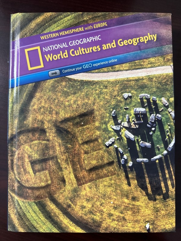 World Cultures and Geography WESTERN HEMISPHERE w/ EUROPE-HARDCOV-9781305967212
