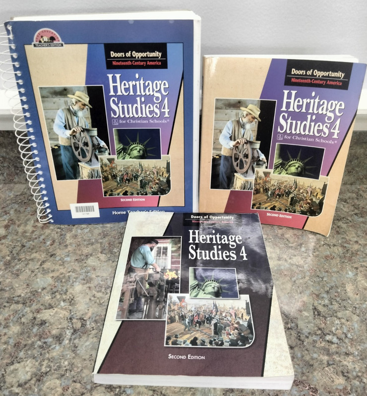 BJU Press Heritage Studies 4 Second Edition