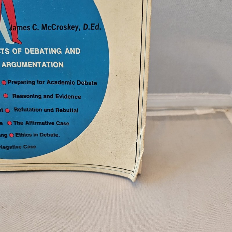 The Elements Of Debate, Arco, Klopf & McCroskey, 1969, Paperback gallery