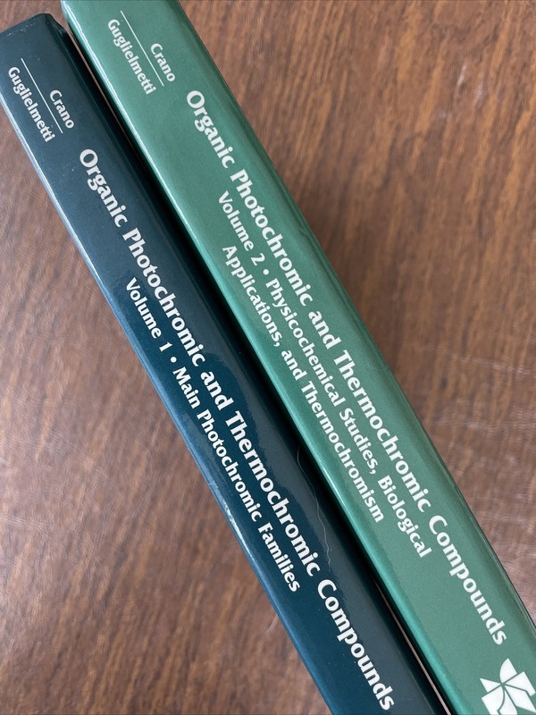 Organic Photochromic and Thermochromic Compounds 2 VOLUME SET 1999, NICE gallery