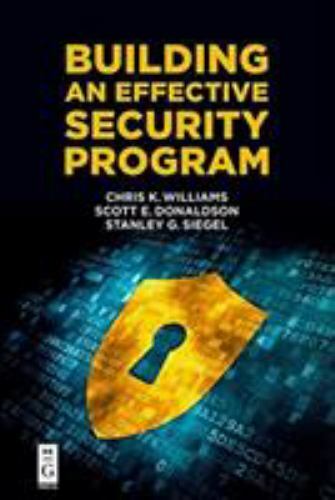 Building an Effective Security Program, Paperback by Williams, Chris;donaldso…
