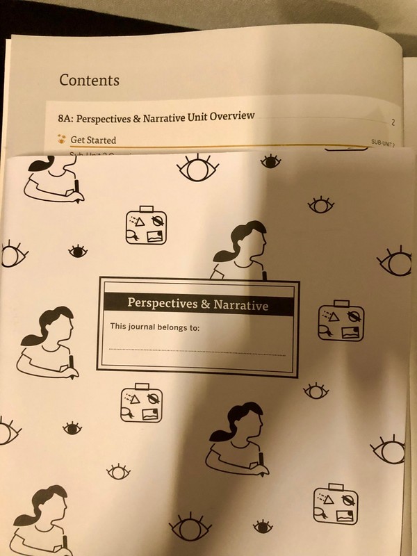 Amplify ELA Grade 8 Student Edition Textbook complete set gallery